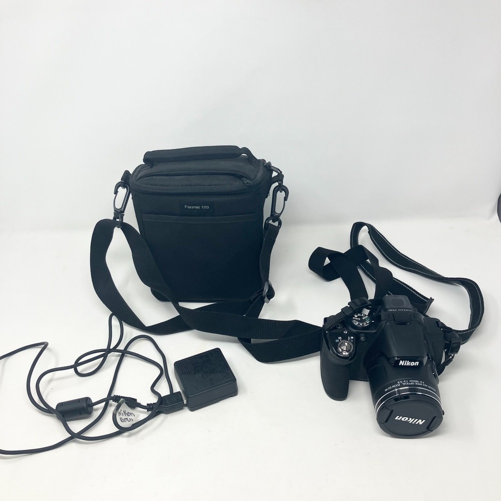Nikon COOLPIX P530 Bridge Camera 16.1MP Black 42x Optical Zoom Flash No Charger